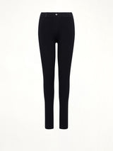 Viscose 2 Pocket Leggings in Black