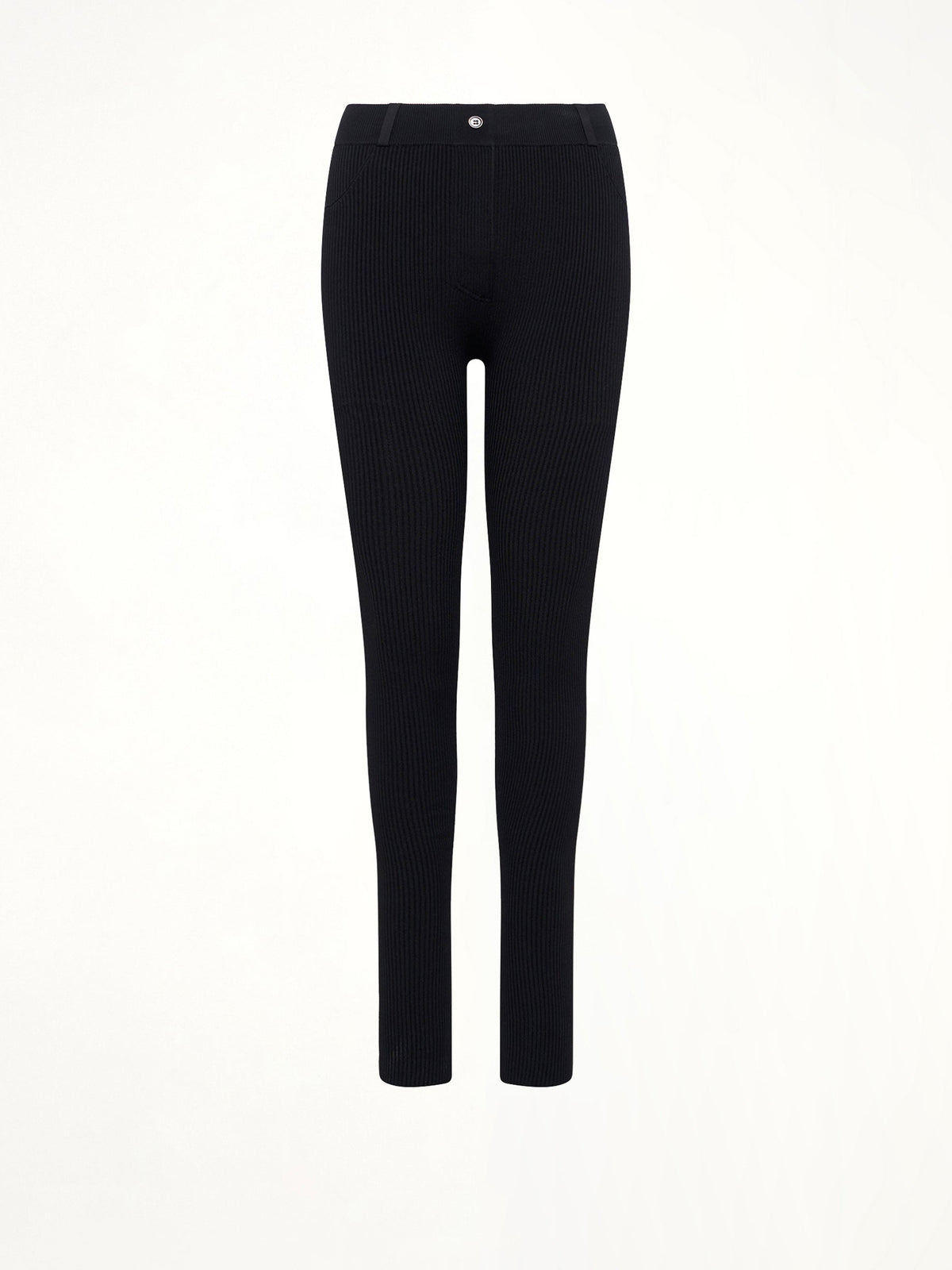 Viscose 2 Pocket Leggings in Black
