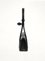 Teckel Flap Small Bag in Black