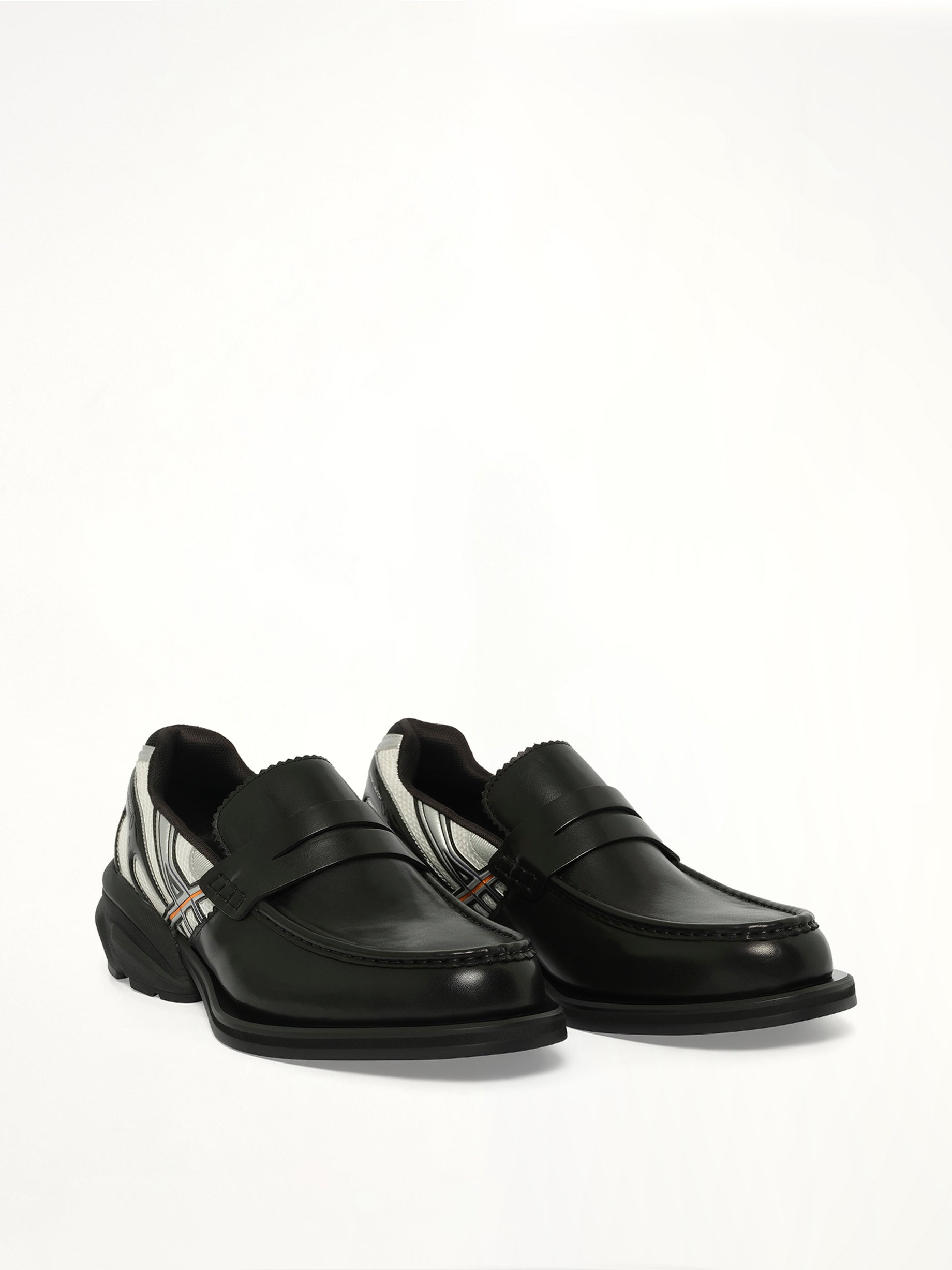 Loafer Launch in Black/White
