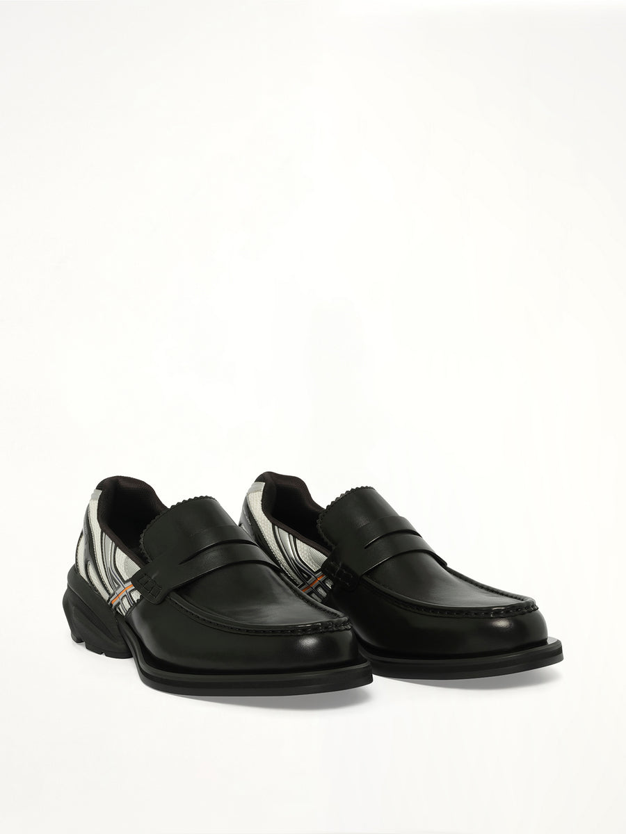 Loafer Launch in Black/White