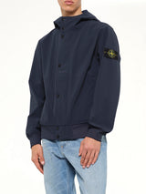 4100118 Soft Shell Short Parka in Navy Blue