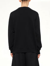 Abstract Sweatshirt in Black