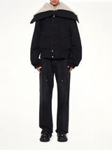 Portal Jacket in Blue Black