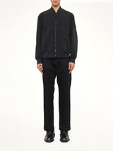 Q100006 Soft Shell Bomber Jacket in Black