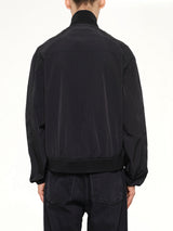 Zip Up Anorak in Black