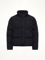 410001 Garment Dyed Crinkle Nylon Down in Navy Blue