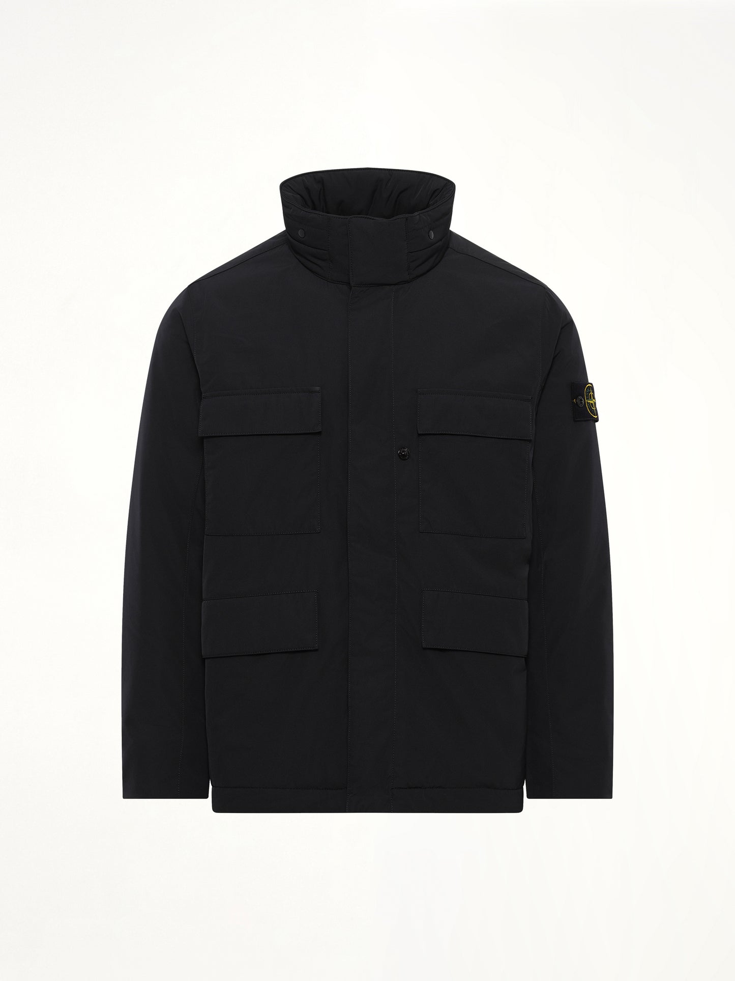 410004 Micro Twill Field Jacket in Black