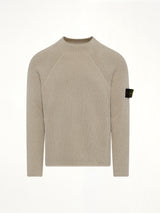 510002 Wool Crew Neck Sweater in Ivory