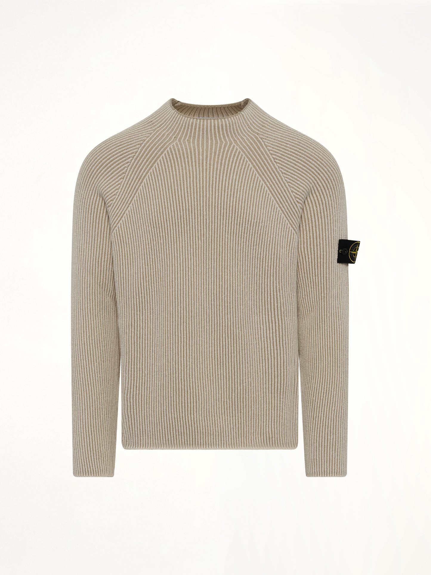 510002 Wool Crew Neck Sweater in Ivory