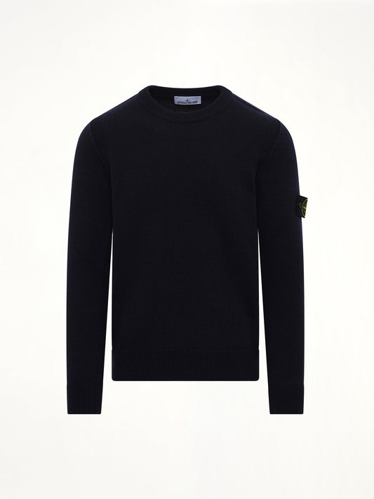 510007 Crewneck Sweater in Navy Blue