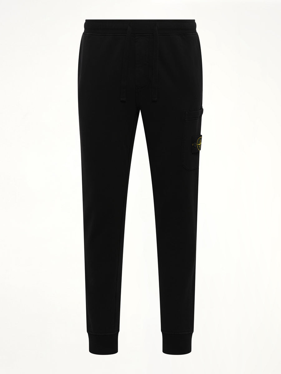 6200010 Cotton Fleece Sweatpants in Black