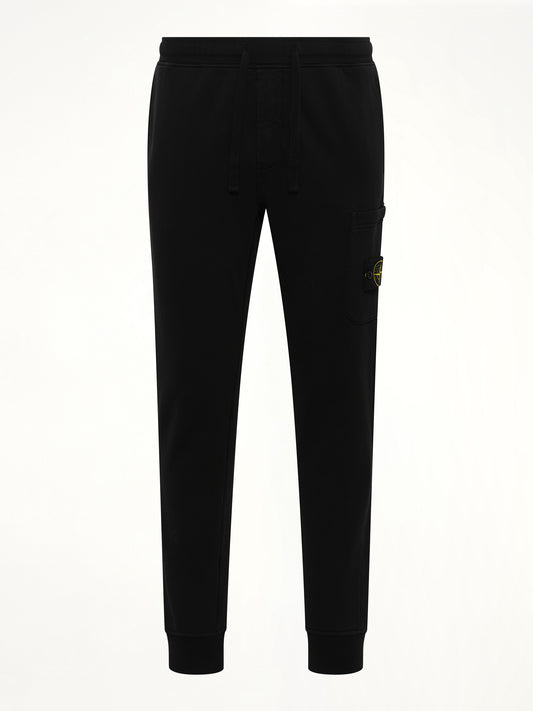 620001 Cotton Fleece Sweatpants in Black