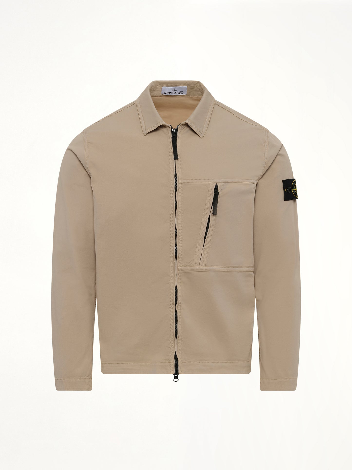 120000 Supima Overshirt in Desert
