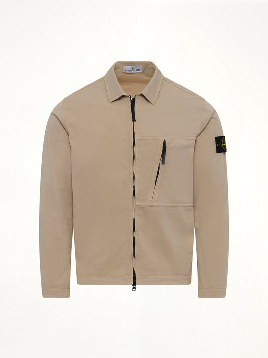 120000 Supima Overshirt in Desert