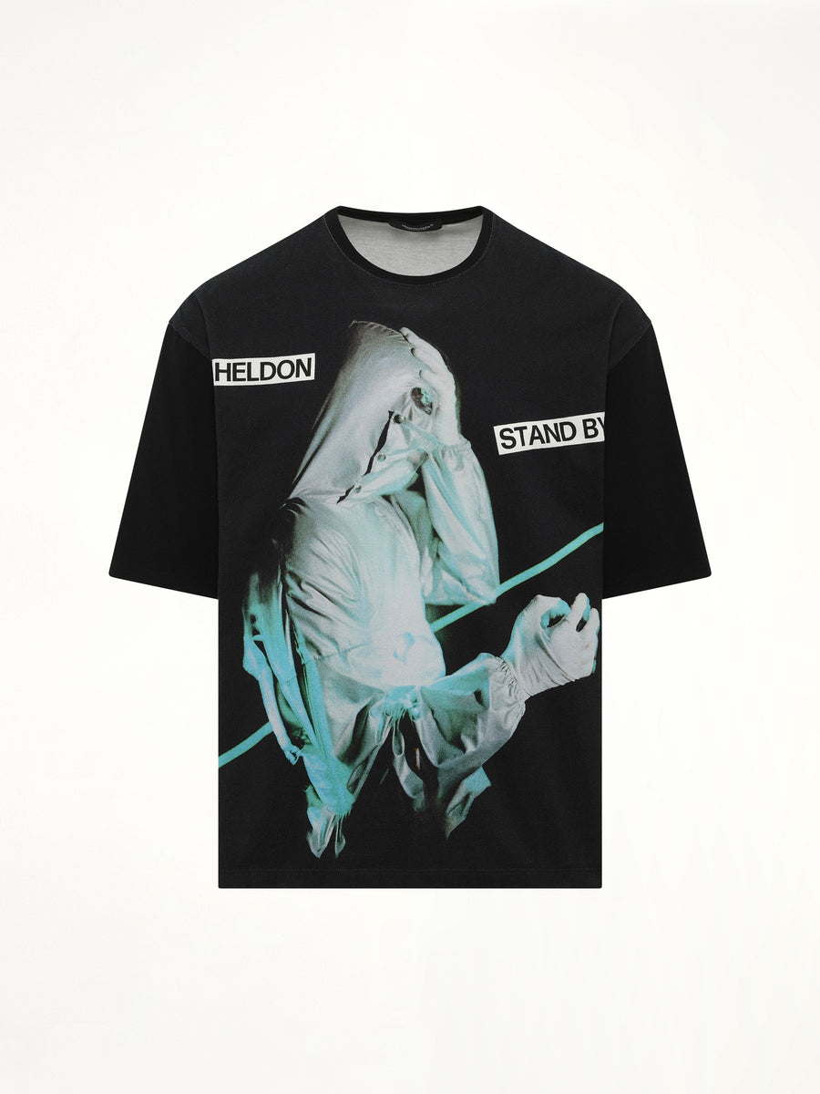 Heldon Stand By T-Shirt in Black