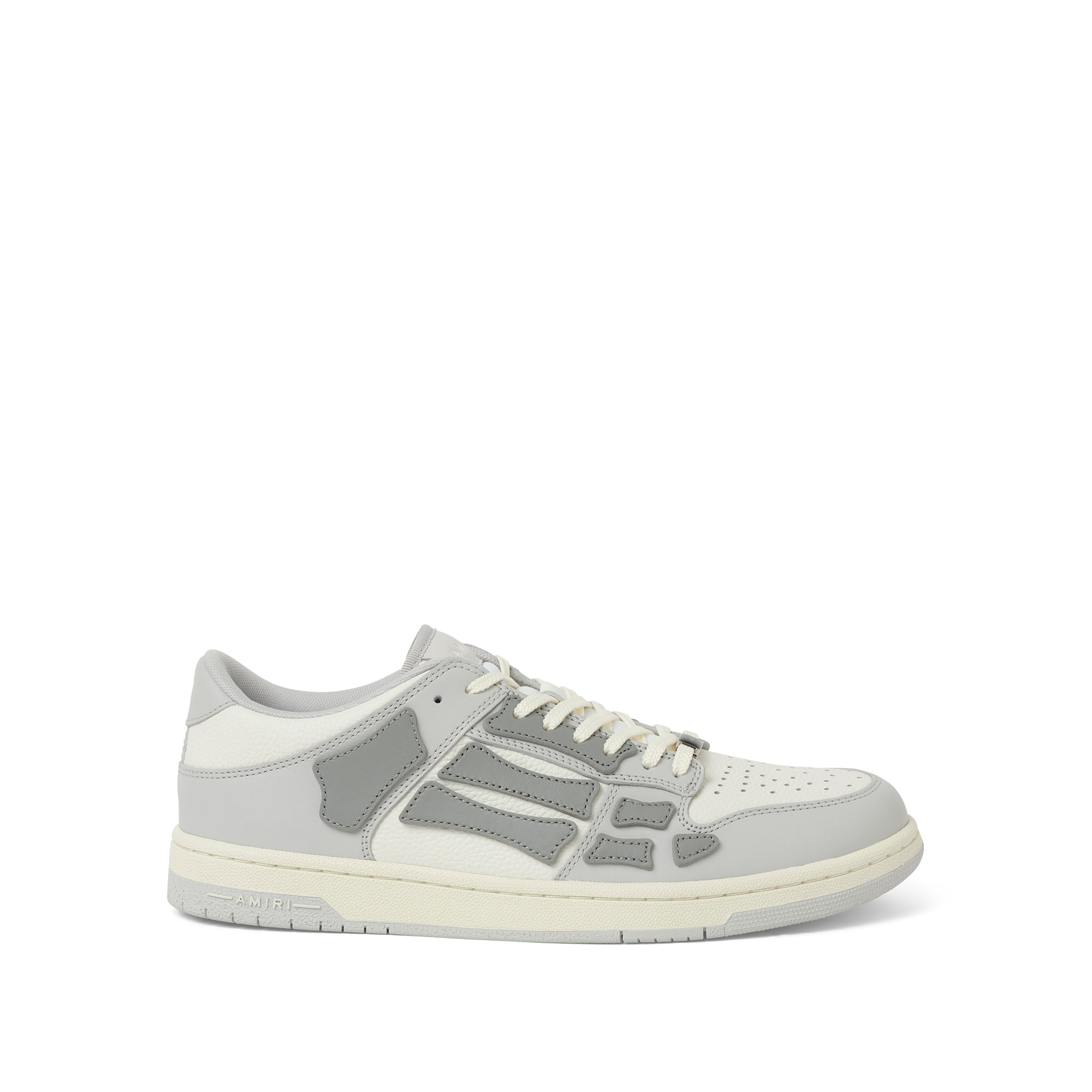 Skeleton Low Sneaker in Grey