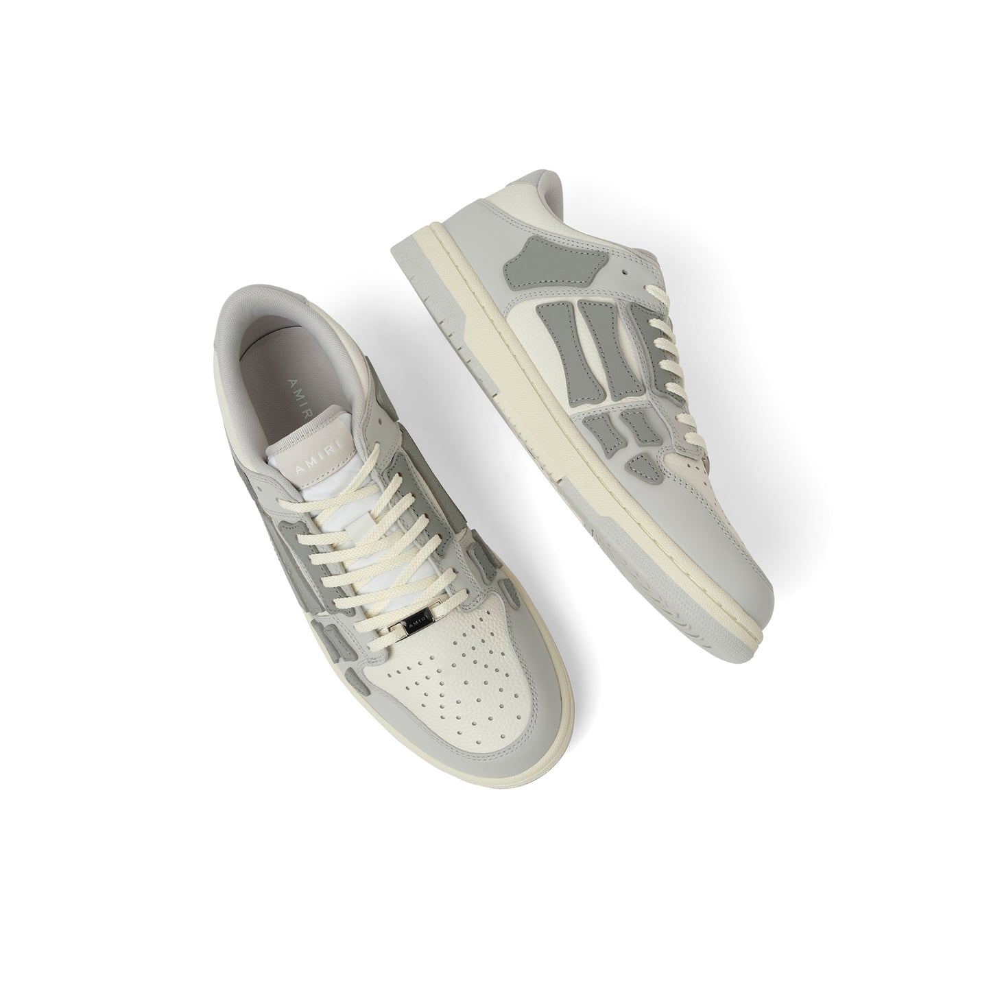 Skeleton Low Sneaker in Grey