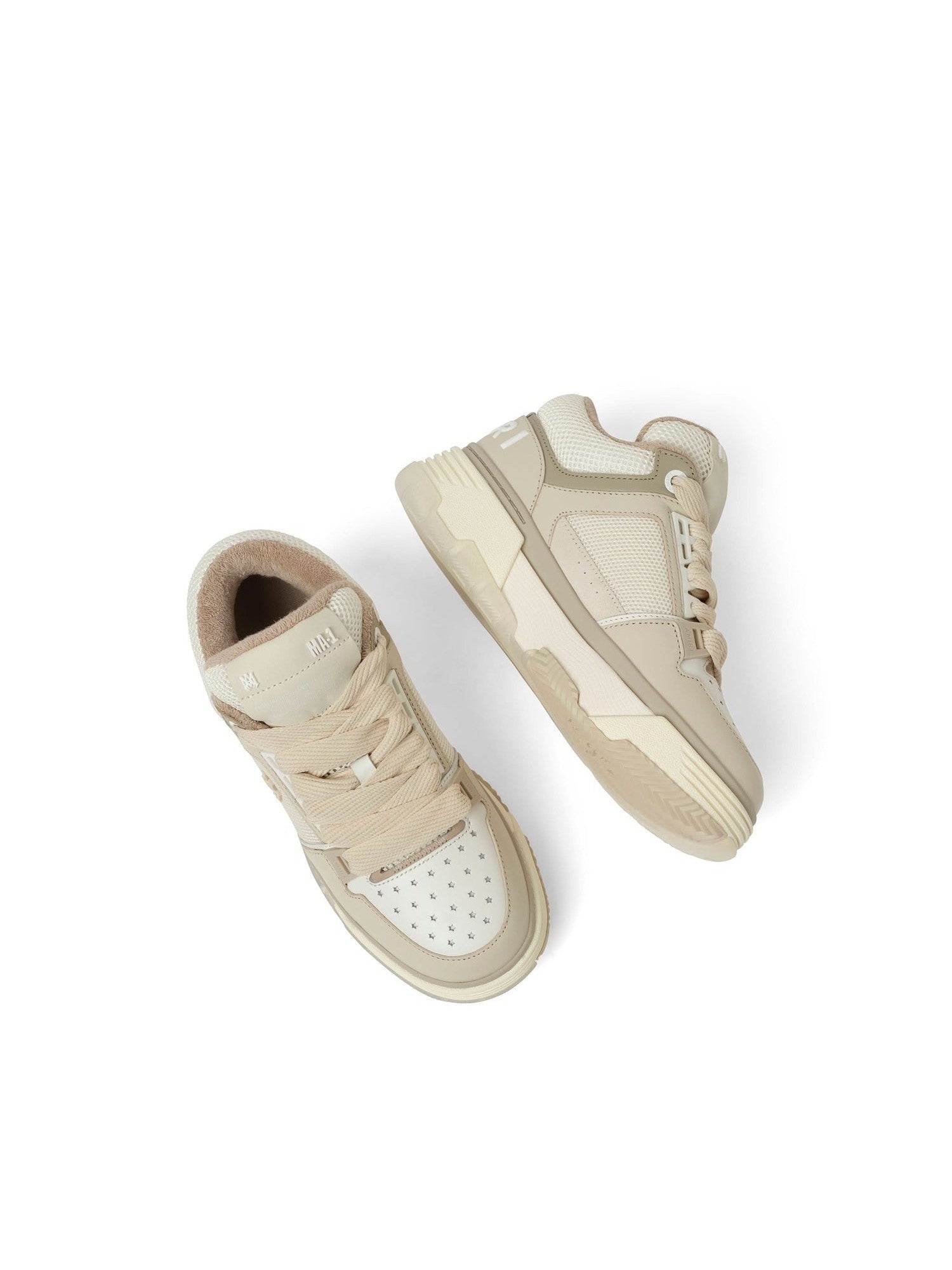 MA-1 Sneaker in Alabaster/Birch Top View | AMIRI