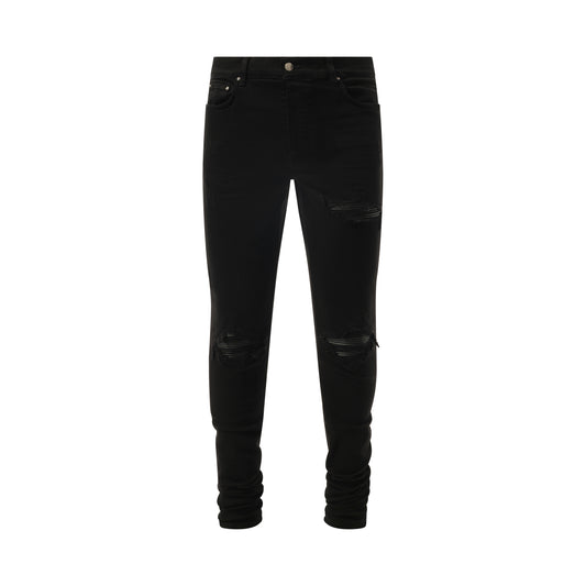 MX1 Distressed Jeans in Black