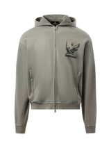 Spirits of Summer Zip Hoodie in Mist