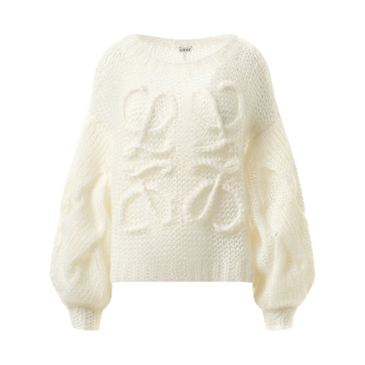 Anagram Sweater in Soft White