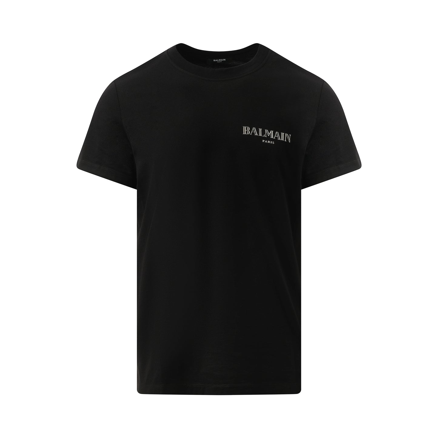 Balmain Vintage T-Shirt in Black/Silver