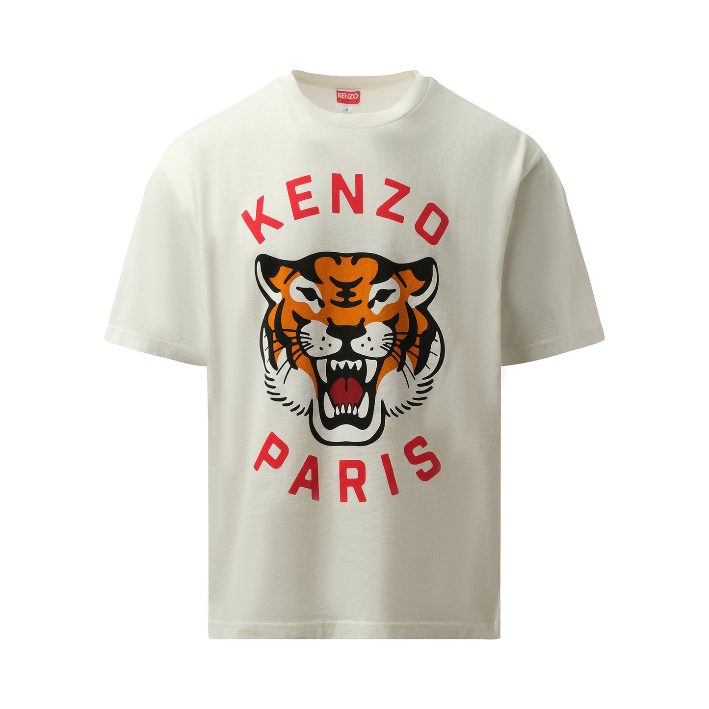 Kenzo Lucky Tiger Oversize T-Shirt in Off White