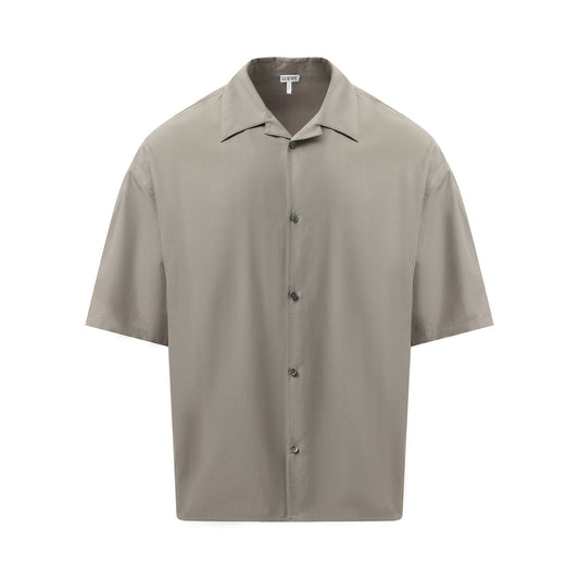 Anagram Short Sleeve Shirt in Grey