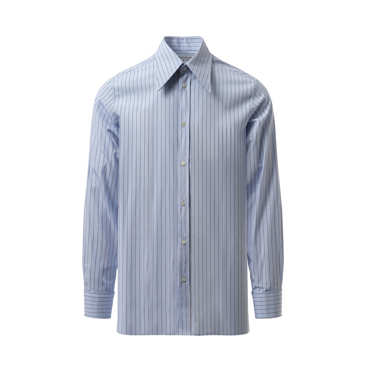 Classic Stripe Shirt in Light Blue