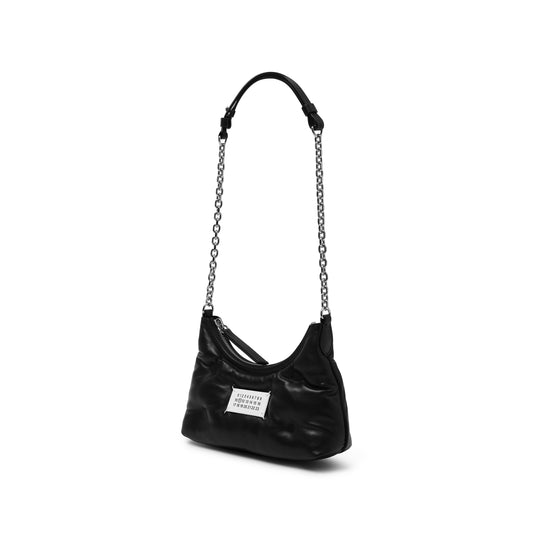 Micro Glam Slam Hobo Bag in Black