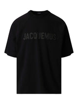 Jacquemus Le T-Shirt Typo in Black