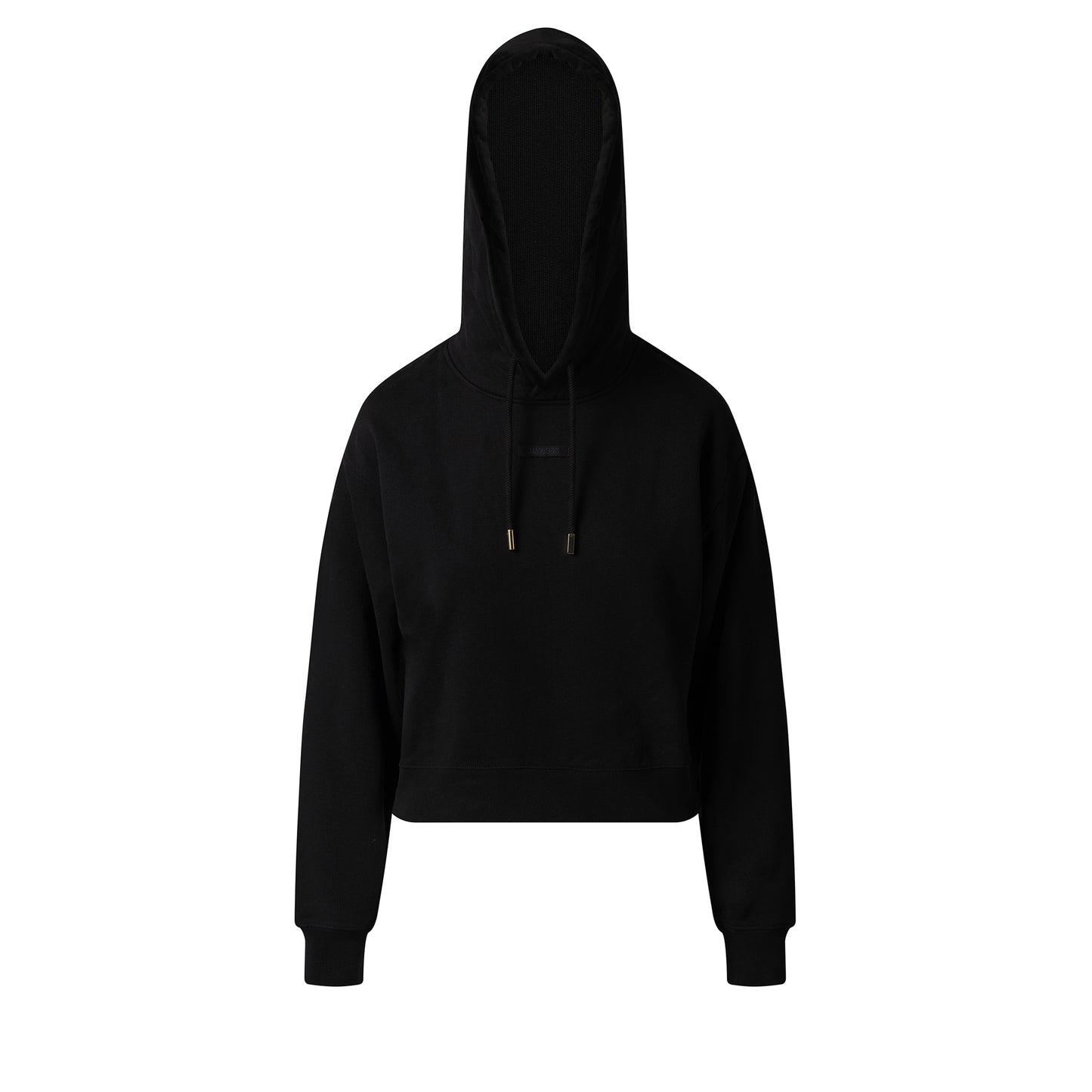 Le Hoodie Gros Grain in Black