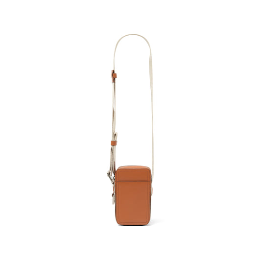 Le Cuerda Vertical Leather Bag in Light Brown 2