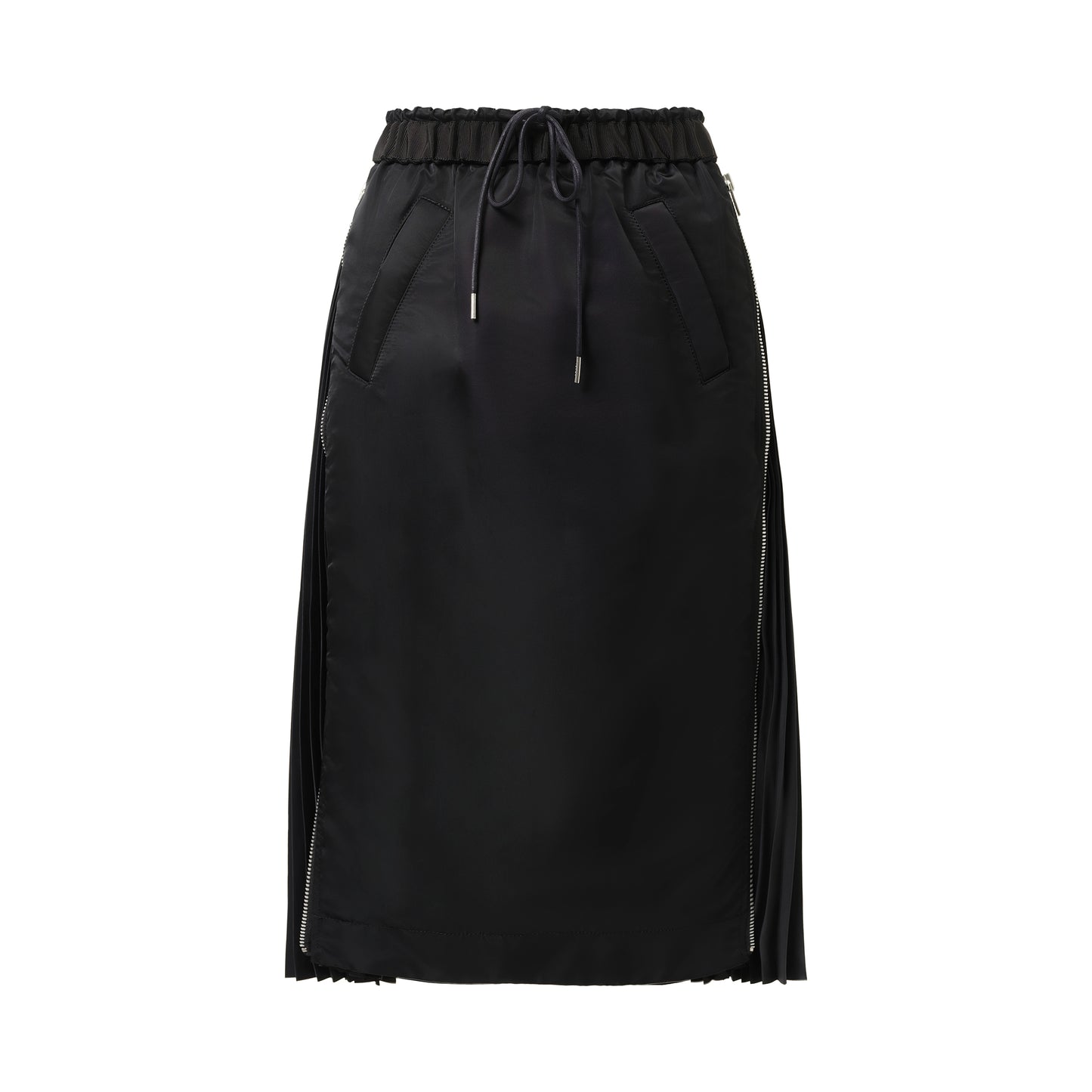 Nylon Skirt in Black