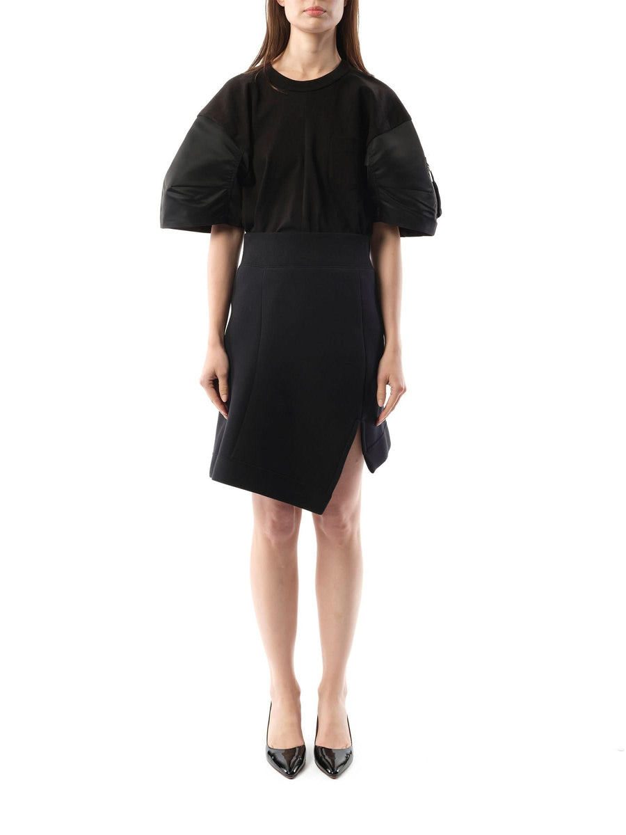 Sponge Sweat Skirt in Black