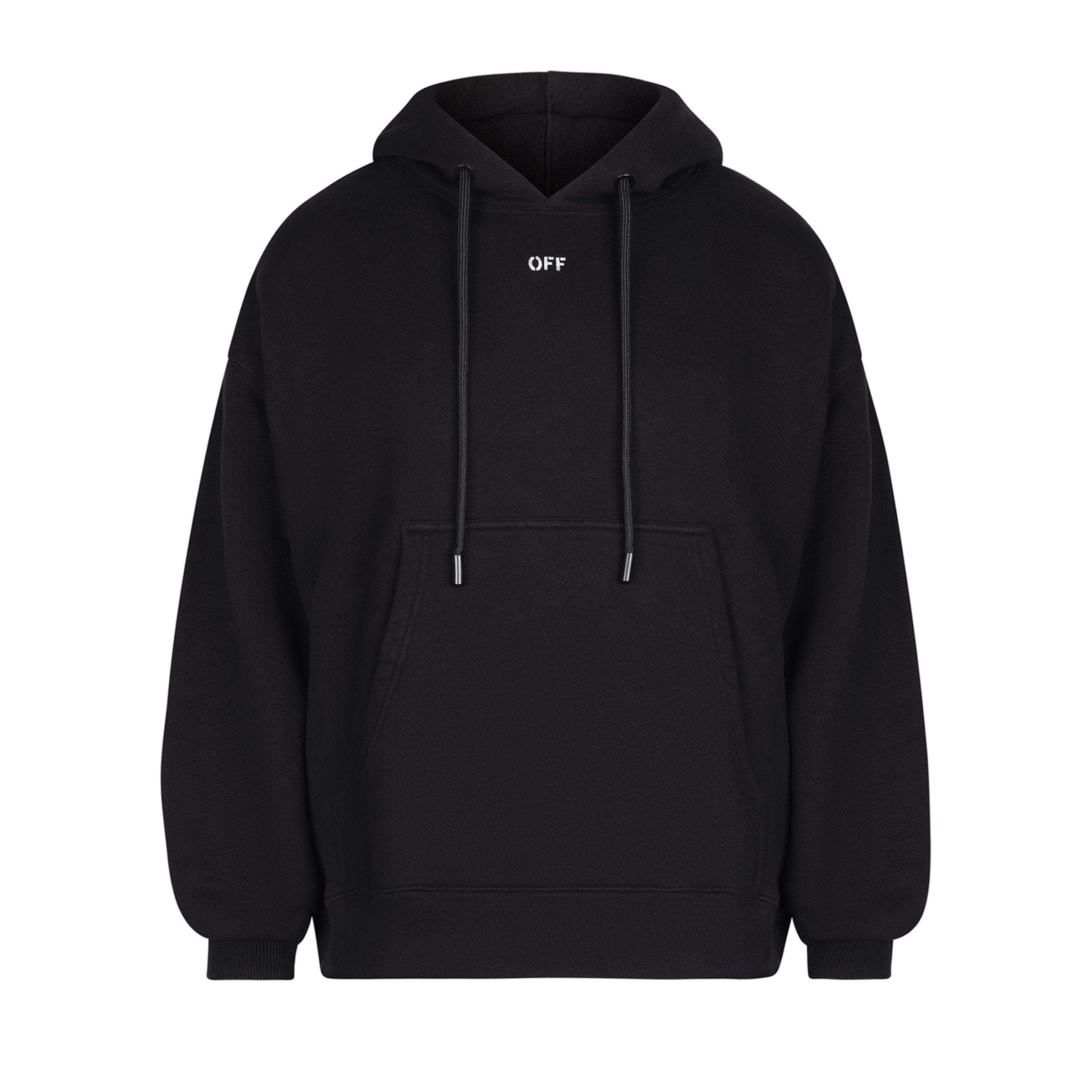 Off Stamp Skate Fit Hoodie in Black