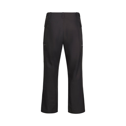 Static Zip Pant in Black