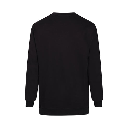 Men Essential Sweatshirt in Black