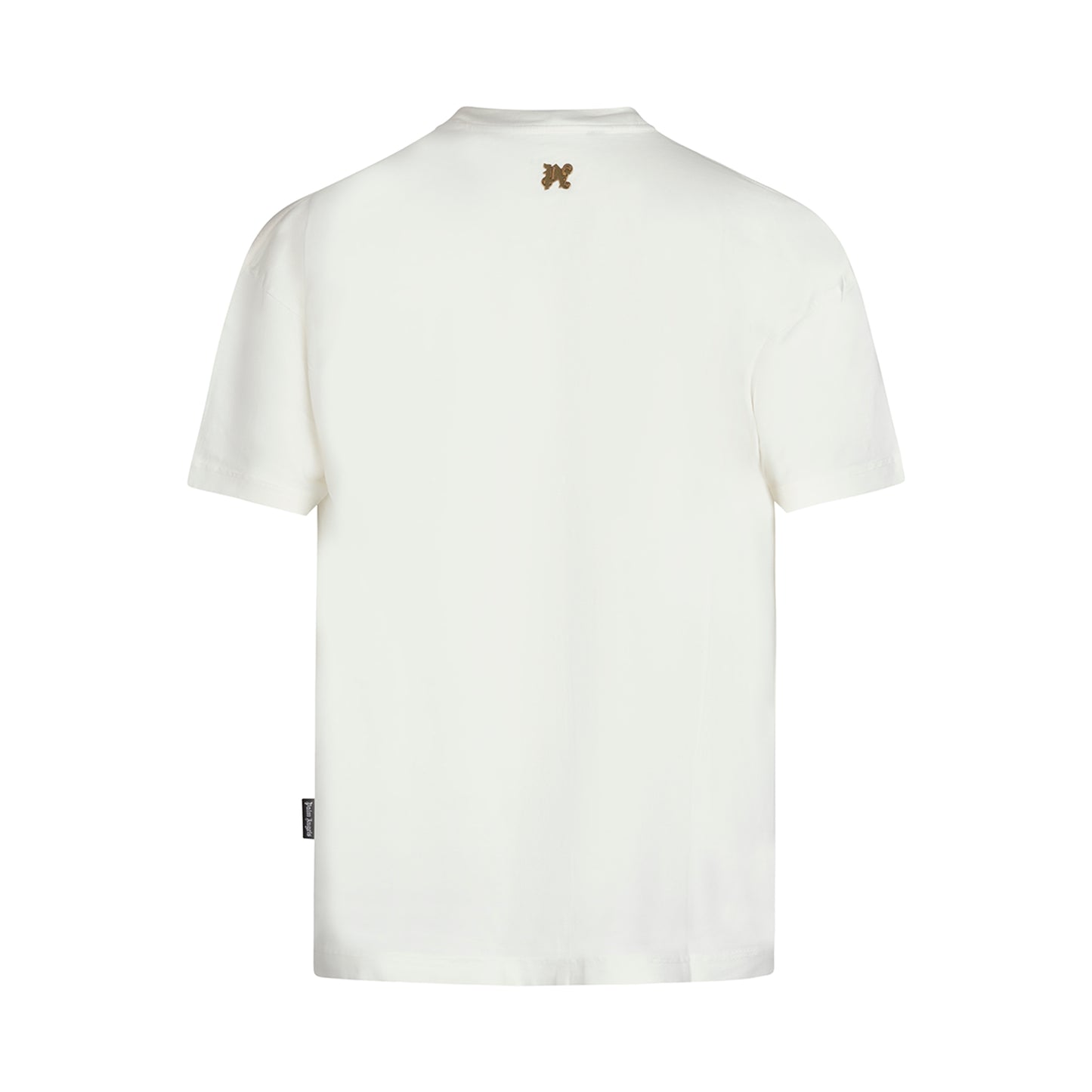 Burning Monogram T-Shirt in Off White