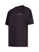 Embroidered Logo Oversized T-Shirt in Black/White
