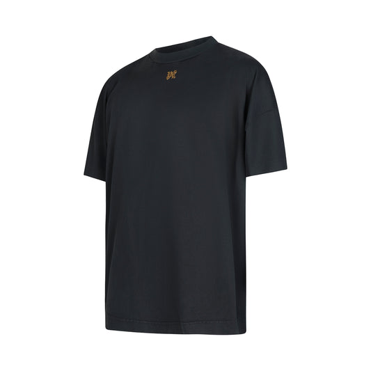 Foggy PA Logo Oversized T-Shirt in Black/White