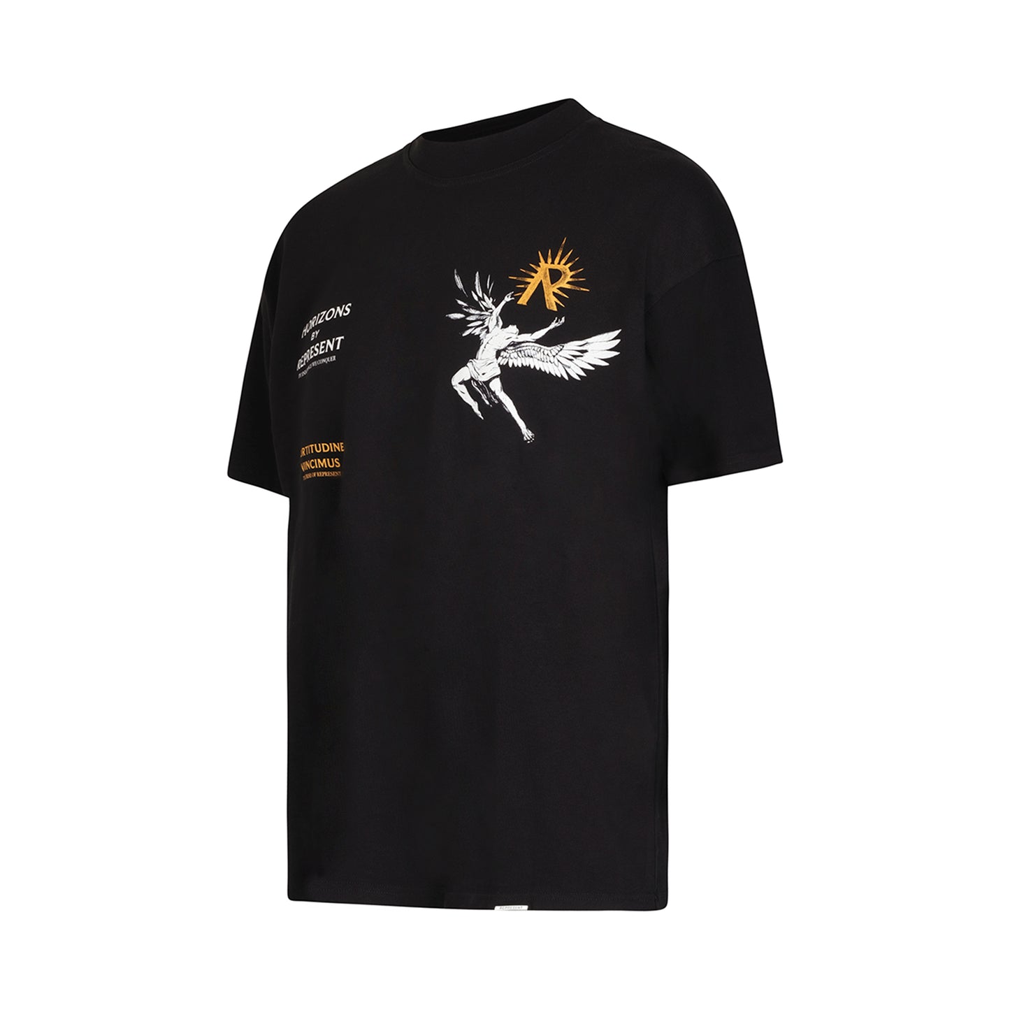 Icarus T-Shirt in Jet Black