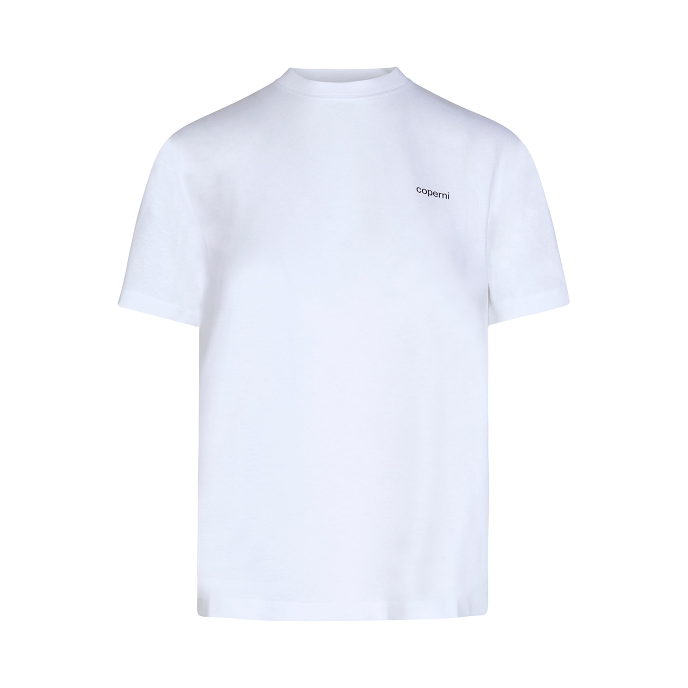 Logo Boxy T-Shirt in Optic White