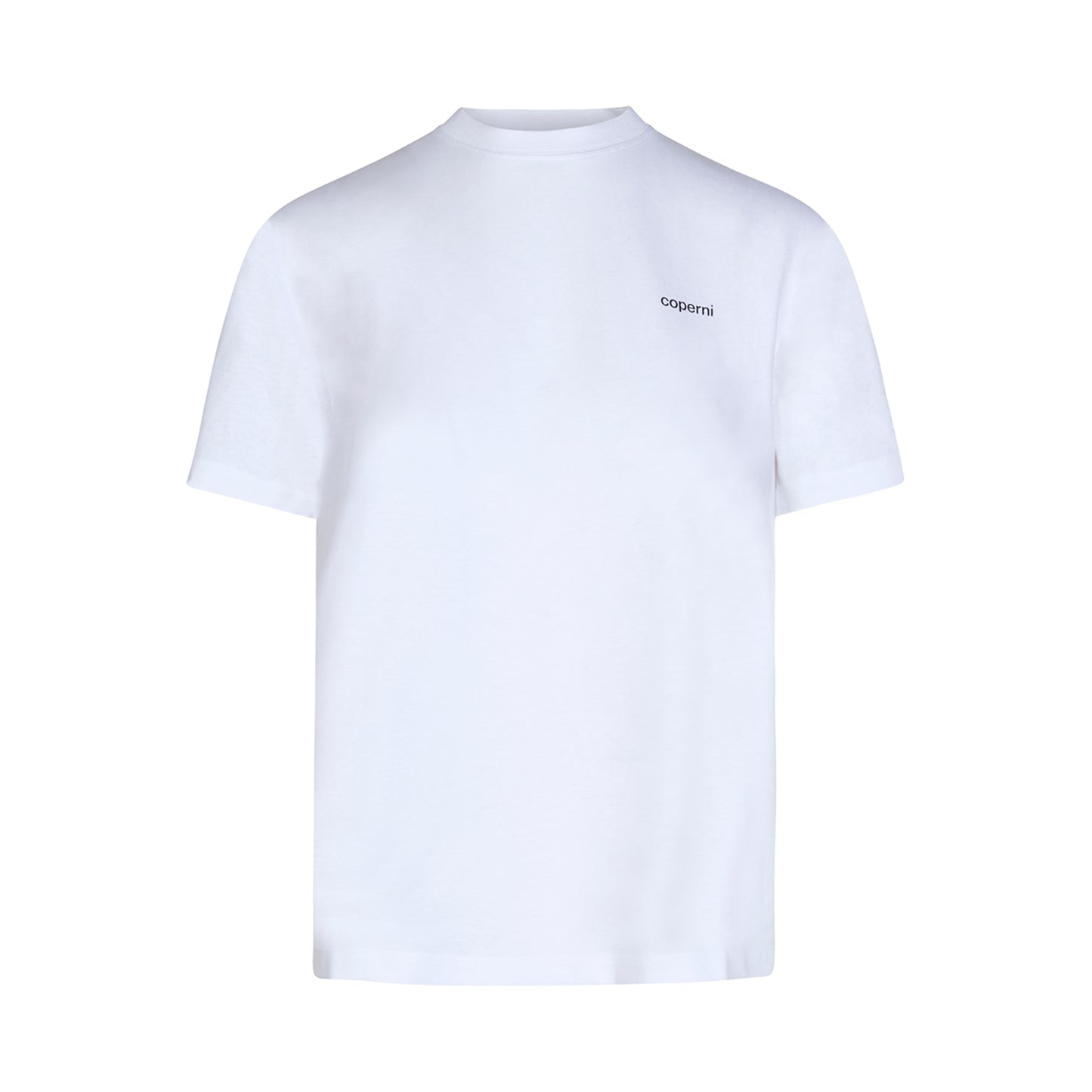 Logo Boxy T-Shirt in Optic White