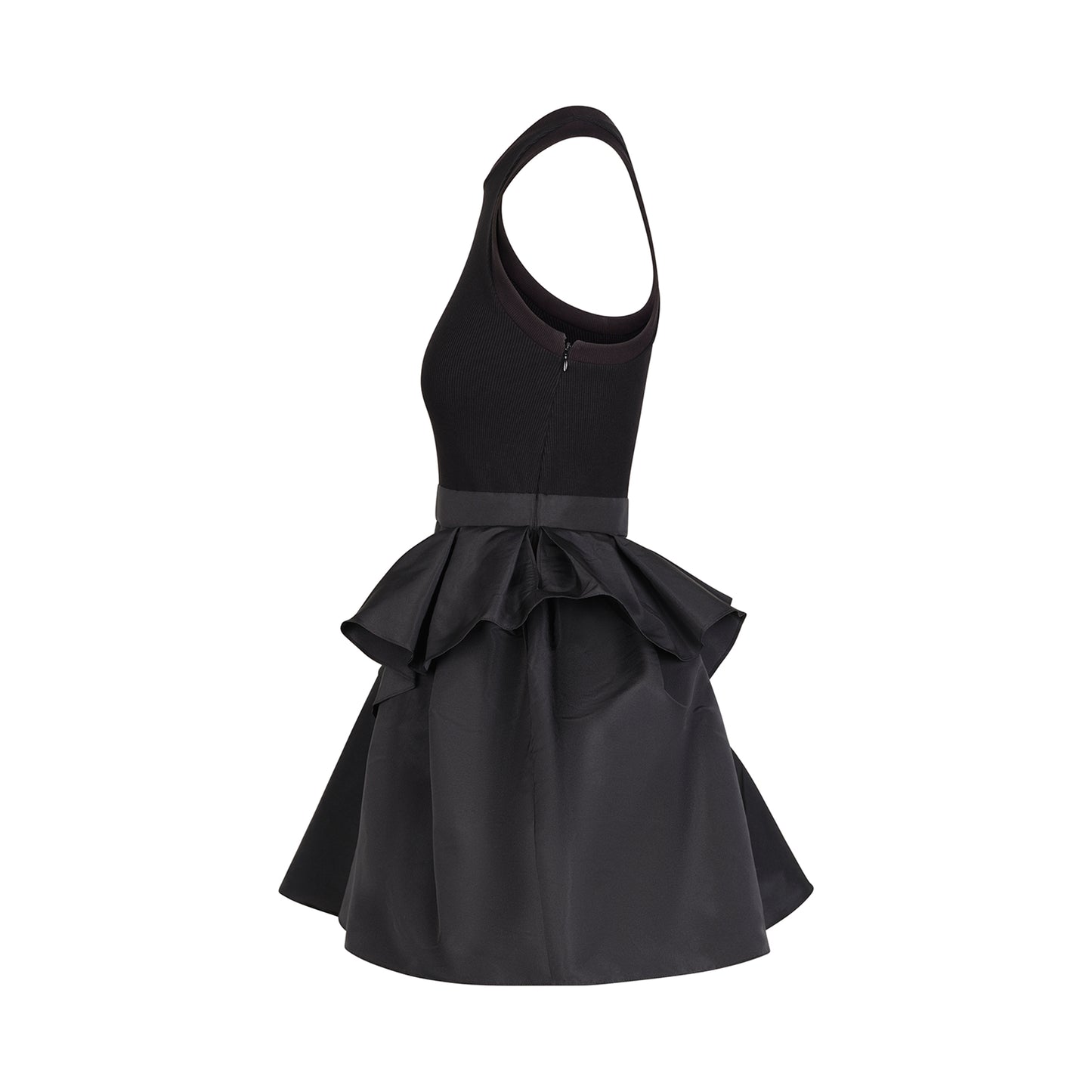 Tank Tulip Dress in Black