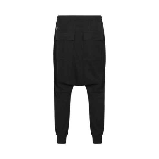 Rick Owens x Champion Pentagram Prisoner Drawstring Pants in Black