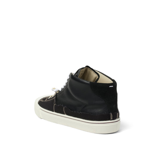 New Evolution Mid Top Sneaker in Black