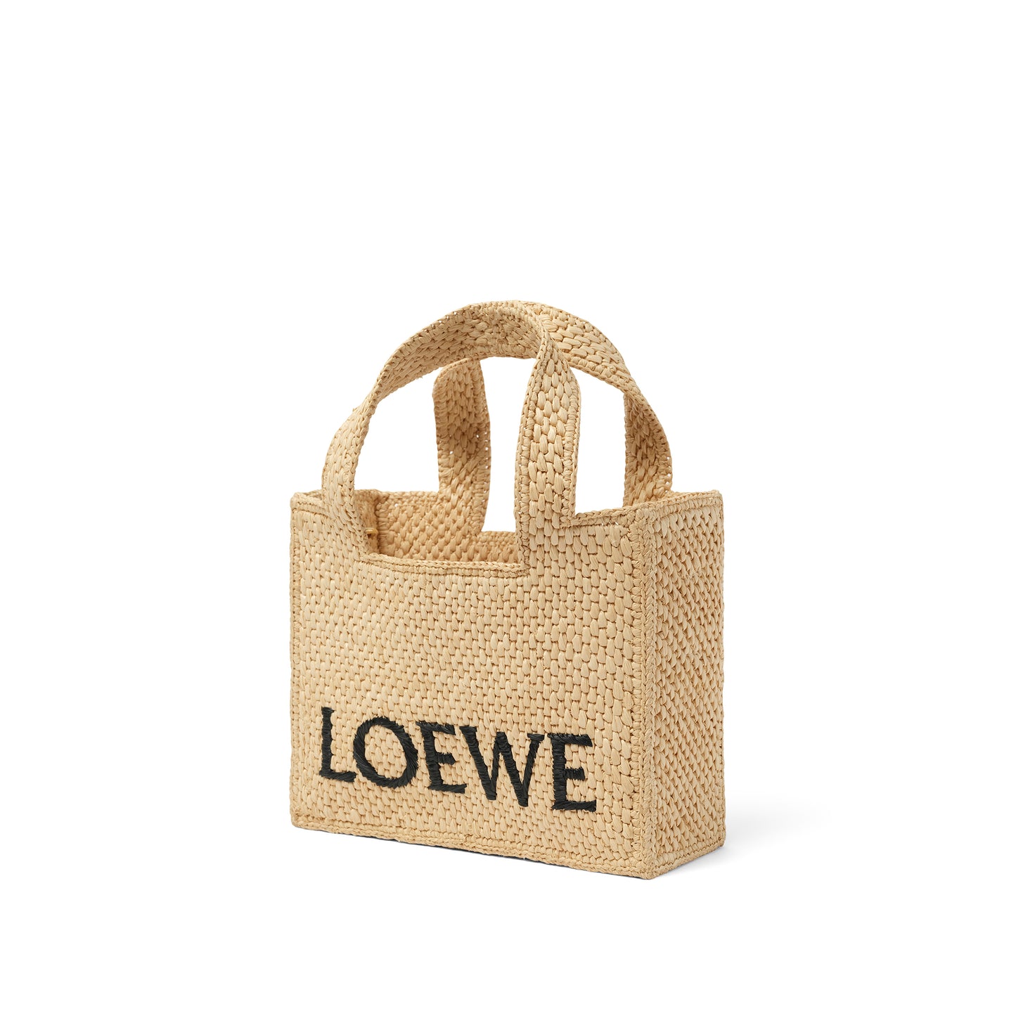 Loewe Font Tote Mini Bag in Natural