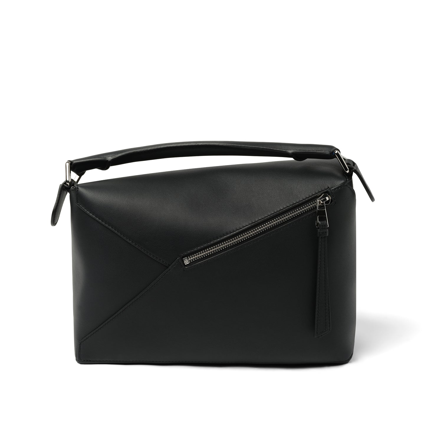 Puzzle Edge Bag in Black